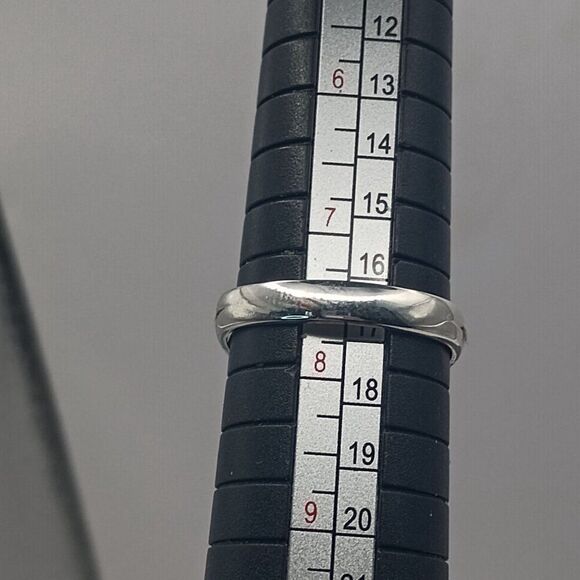 Native Southwest Sterling Silver Double Stone Turquoise Ring Size 7.5 - Picture 5 of 6